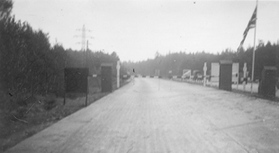EastWest German border, 1945